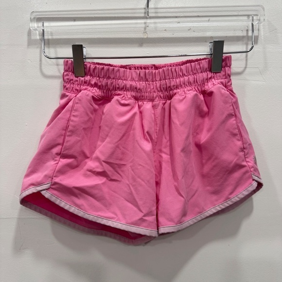 Athleta Girl Run Free 2.5” Short Bundle Size Small 7 Blue Pink - Picture 5 of 8